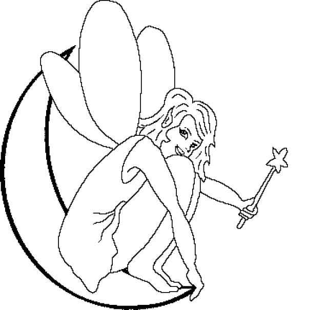 Coloring page: Fairy (Characters) #95985 - Printable coloring pages