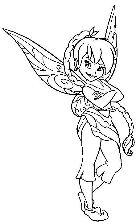Coloring page: Fairy (Characters) #95990 - Free Printable Coloring Pages