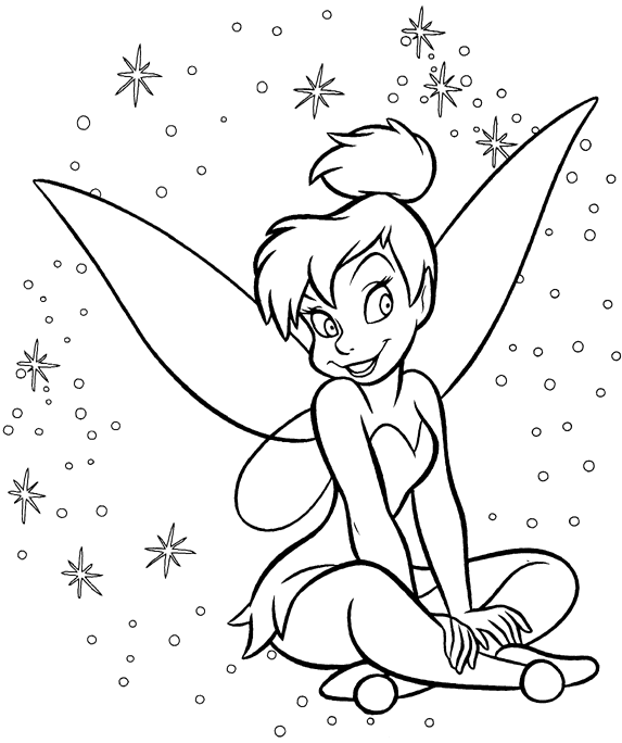 Coloring page: Fairy (Characters) #95997 - Printable coloring pages