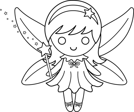 Coloring page: Fairy (Characters) #96006 - Free Printable Coloring Pages