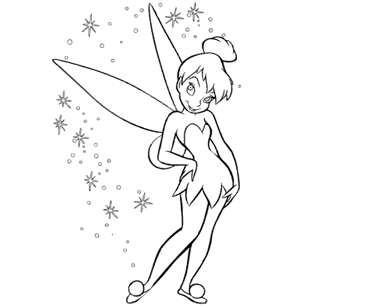 Coloring page: Fairy (Characters) #96039 - Free Printable Coloring Pages