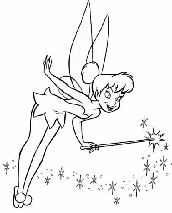 Coloring page: Fairy (Characters) #96075 - Printable coloring pages