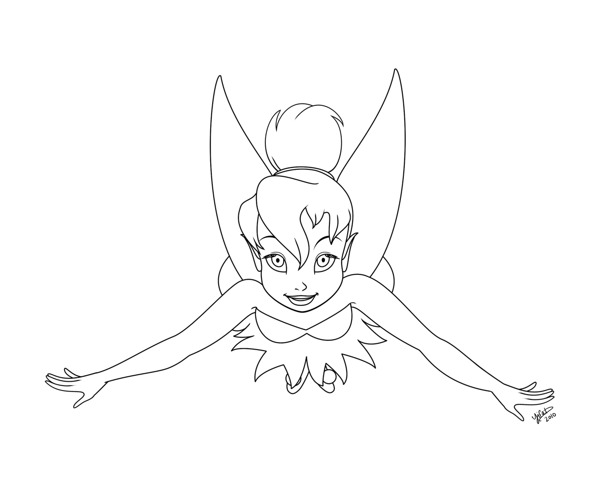 Coloring page: Fairy (Characters) #96096 - Printable coloring pages