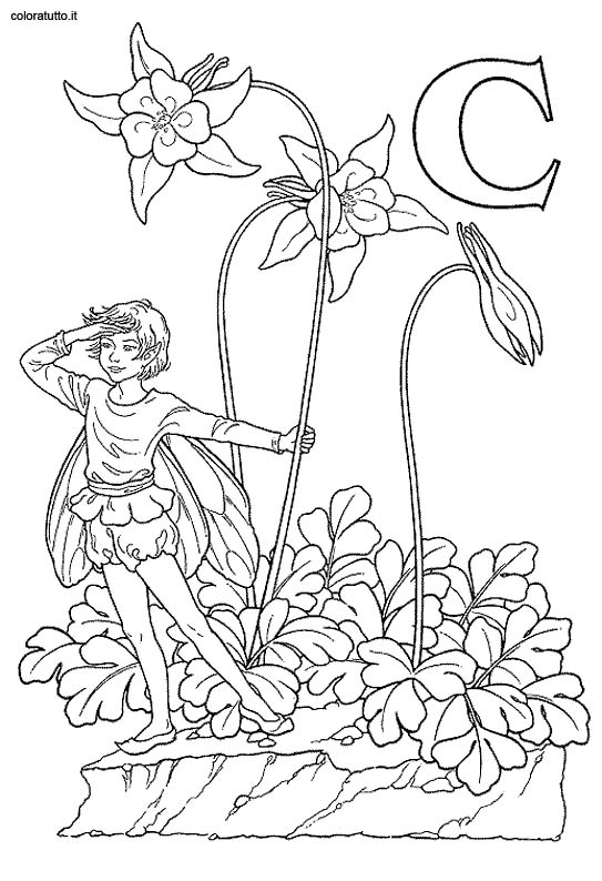 Coloring page: Fairy (Characters) #96099 - Free Printable Coloring Pages