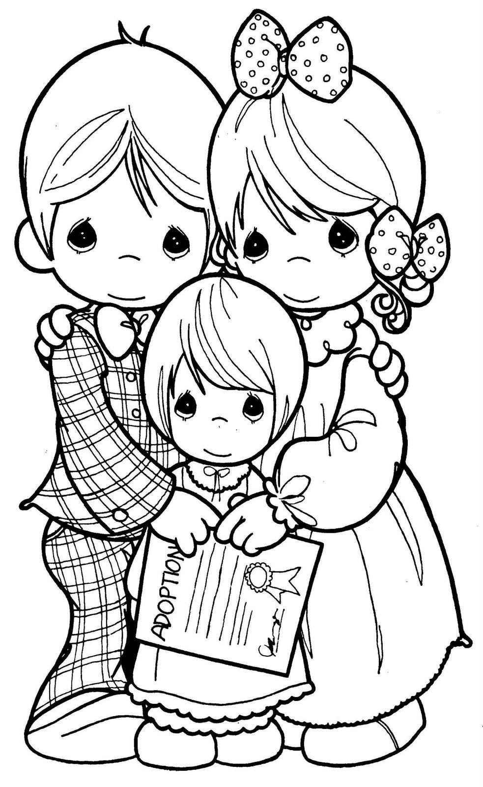 Coloring page: Family (Characters) #95194 - Printable coloring pages
