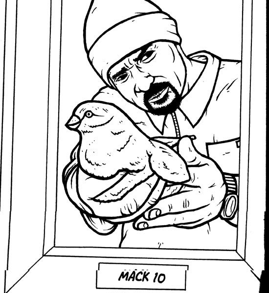 Coloring page: Gangster (Characters) #149982 - Free Printable Coloring Pages