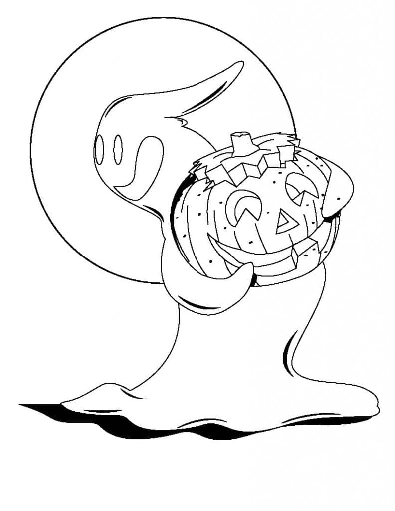 Free printable Ghost coloring page #189398 from Characters collection