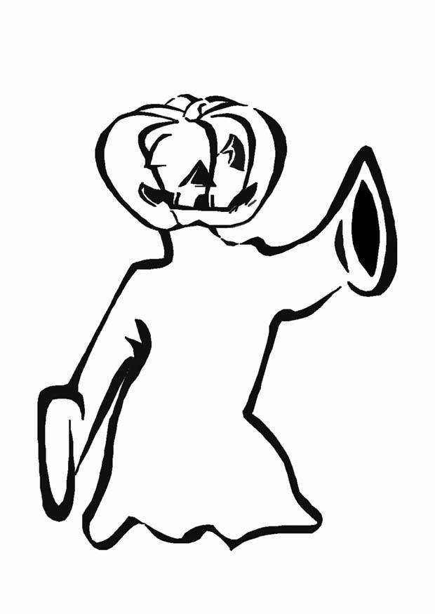 Coloring page: Ghost (Characters) #95435 - Free Printable Coloring Pages