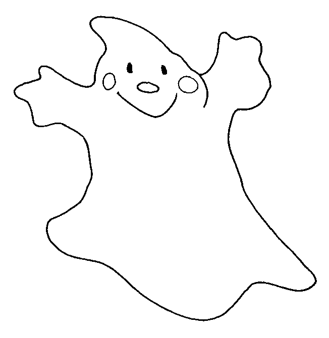 Coloring page: Ghost (Characters) #95438 - Free Printable Coloring Pages
