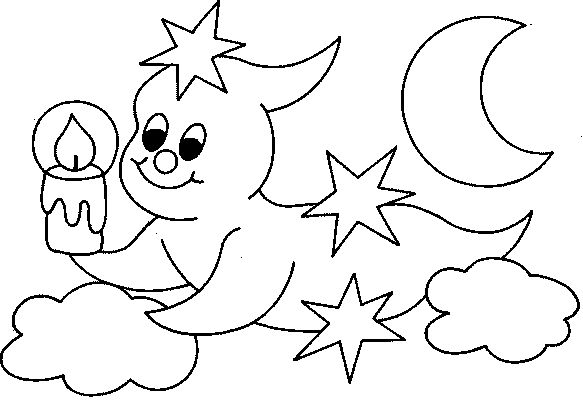 Coloring page: Ghost (Characters) #95444 - Printable coloring pages