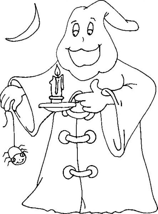 Coloring page: Ghost (Characters) #95458 - Free Printable Coloring Pages