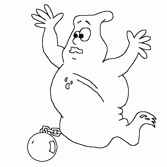 Coloring page: Ghost (Characters) #95469 - Free Printable Coloring Pages