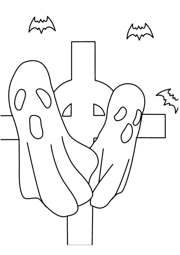 Coloring page: Ghost (Characters) #95483 - Free Printable Coloring Pages