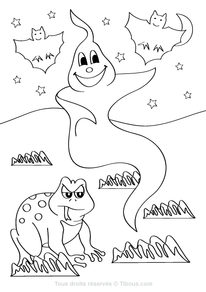 Coloring page: Ghost (Characters) #95493 - Free Printable Coloring Pages