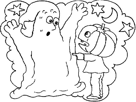 Coloring page: Ghost (Characters) #95519 - Printable coloring pages