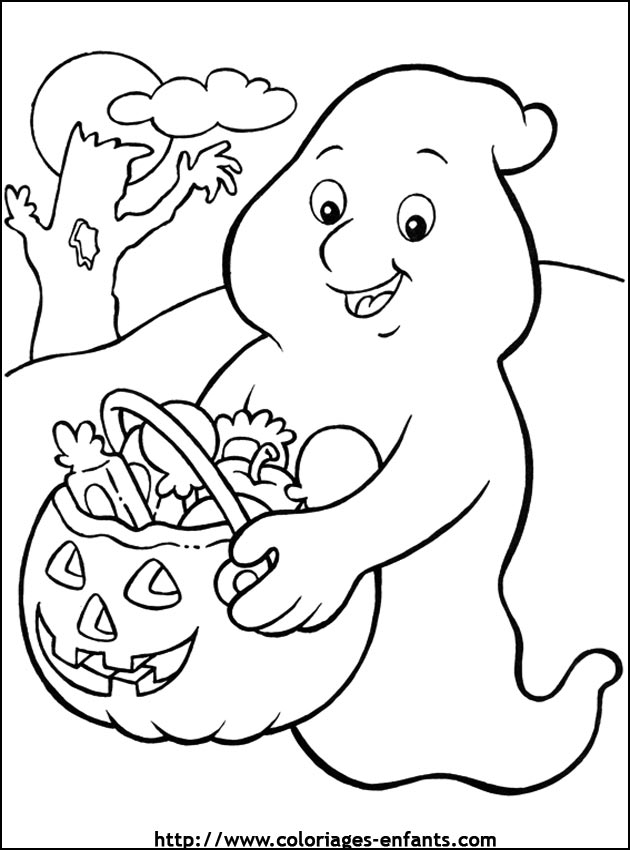 Coloring page: Ghost (Characters) #95530 - Free Printable Coloring Pages