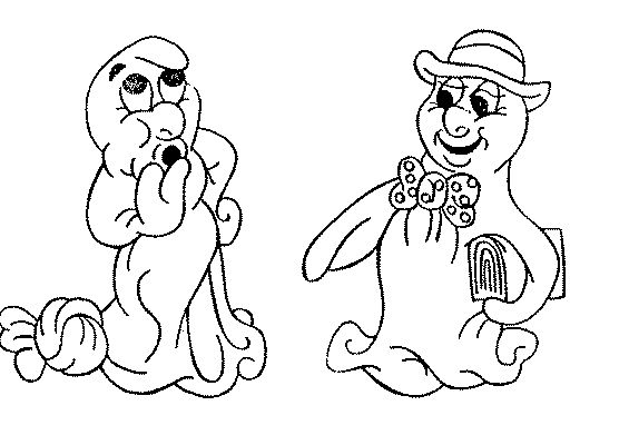 Coloring page: Ghost (Characters) #95532 - Free Printable Coloring Pages