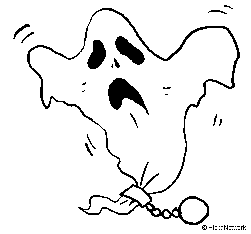 Coloring page: Ghost (Characters) #95555 - Free Printable Coloring Pages
