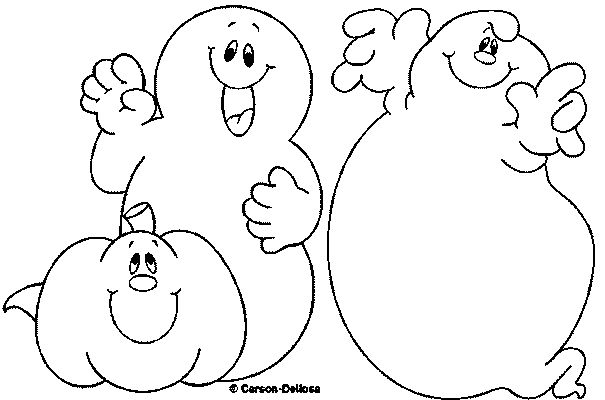 Coloring page: Ghost (Characters) #95571 - Free Printable Coloring Pages