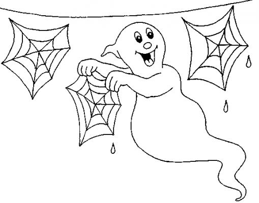 Coloring page: Ghost (Characters) #95575 - Printable coloring pages