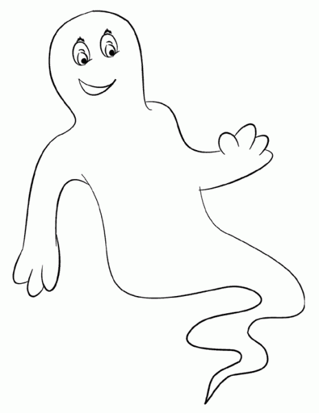 Coloring page: Ghost (Characters) #95617 - Free Printable Coloring Pages