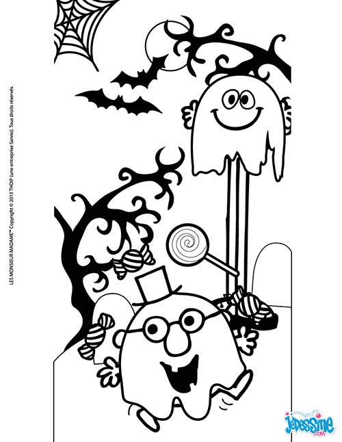 Coloring page: Ghost (Characters) #95646 - Free Printable Coloring Pages