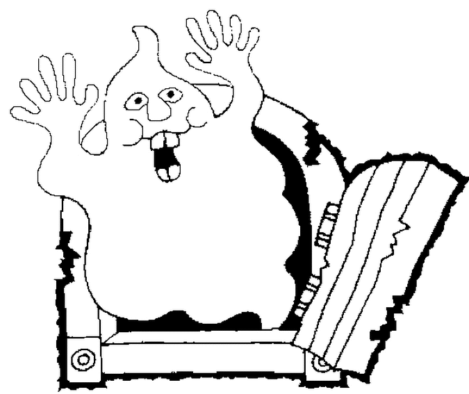 Coloring page: Ghost (Characters) #95686 - Free Printable Coloring Pages