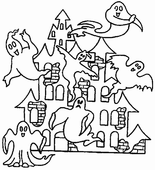 Coloring page: Ghost (Characters) #95699 - Free Printable Coloring Pages