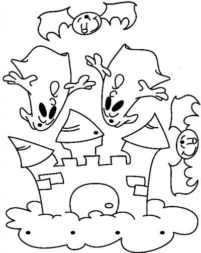 Coloring page: Ghost (Characters) #95705 - Free Printable Coloring Pages