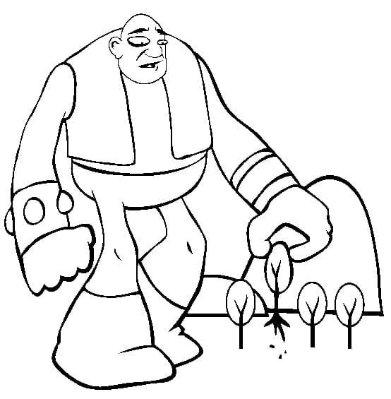Free printable Giant coloring page #201561 from Characters collection Free printable Giant coloring page #201561 from Characters collection