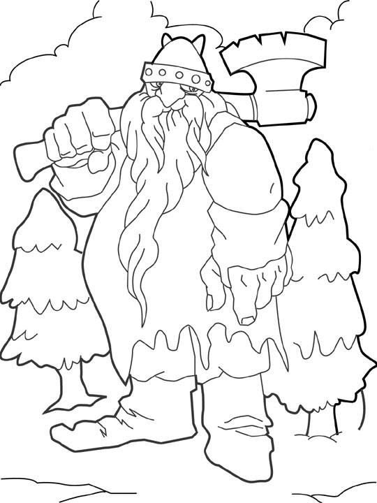 Coloring page: Giant (Characters) #97708 - Free Printable Coloring Pages