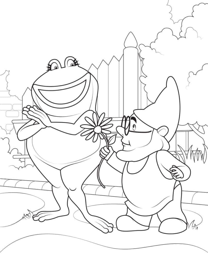 Free printable Gnome coloring page #204862 from Characters collection