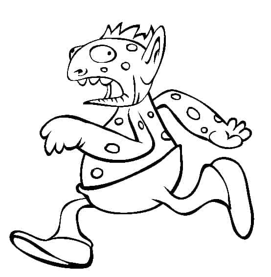 Free printable Goblin coloring page #204032 from Characters collection