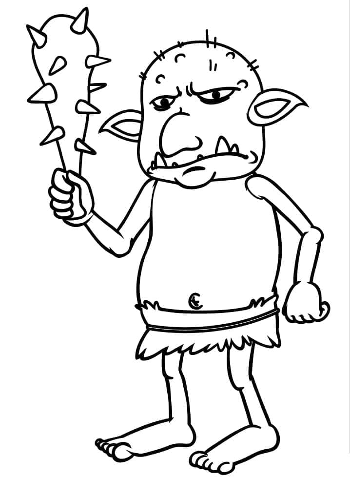 Coloring page: Goblin (Characters) #204033 - Free Printable Coloring Pages