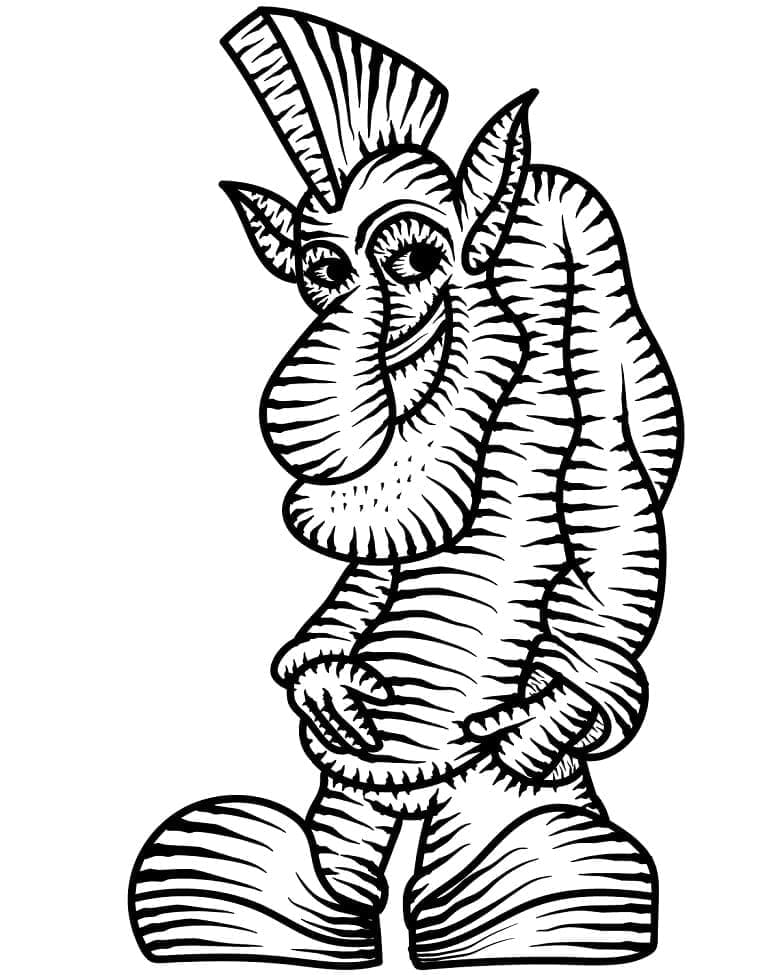 Coloring page: Goblin (Characters) #204035 - Free Printable Coloring Pages