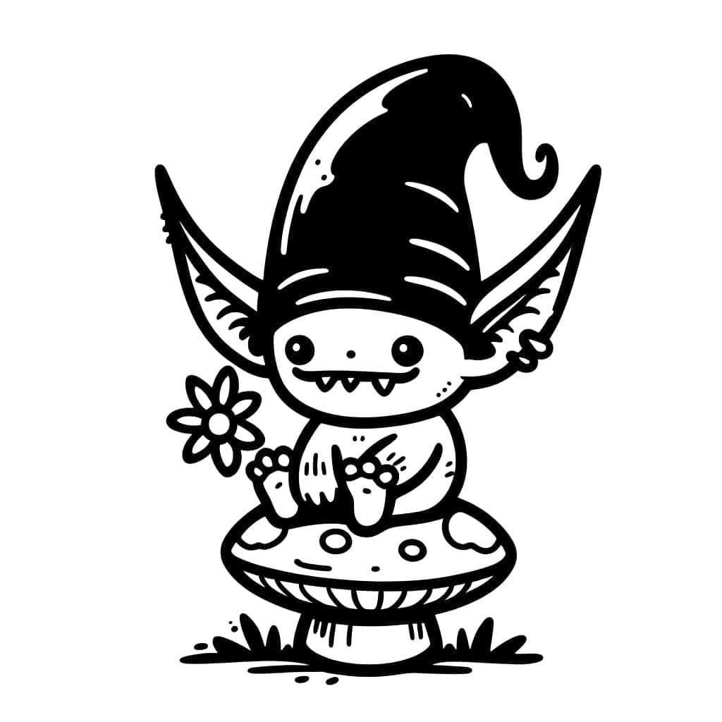 Free printable Goblin coloring page #204036 from Characters collection