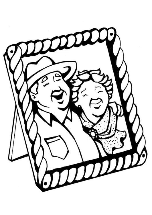 Coloring page: Grandparents (Characters) #150632 - Free Printable Coloring Pages