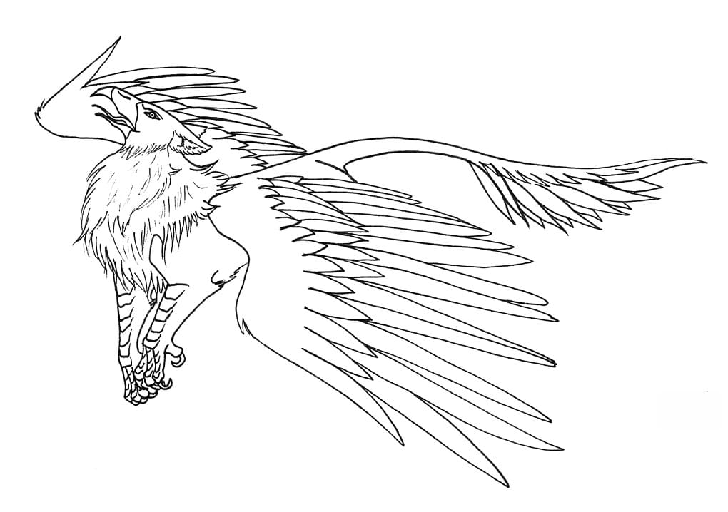 Free printable Griffin coloring page #197325 from Characters collection