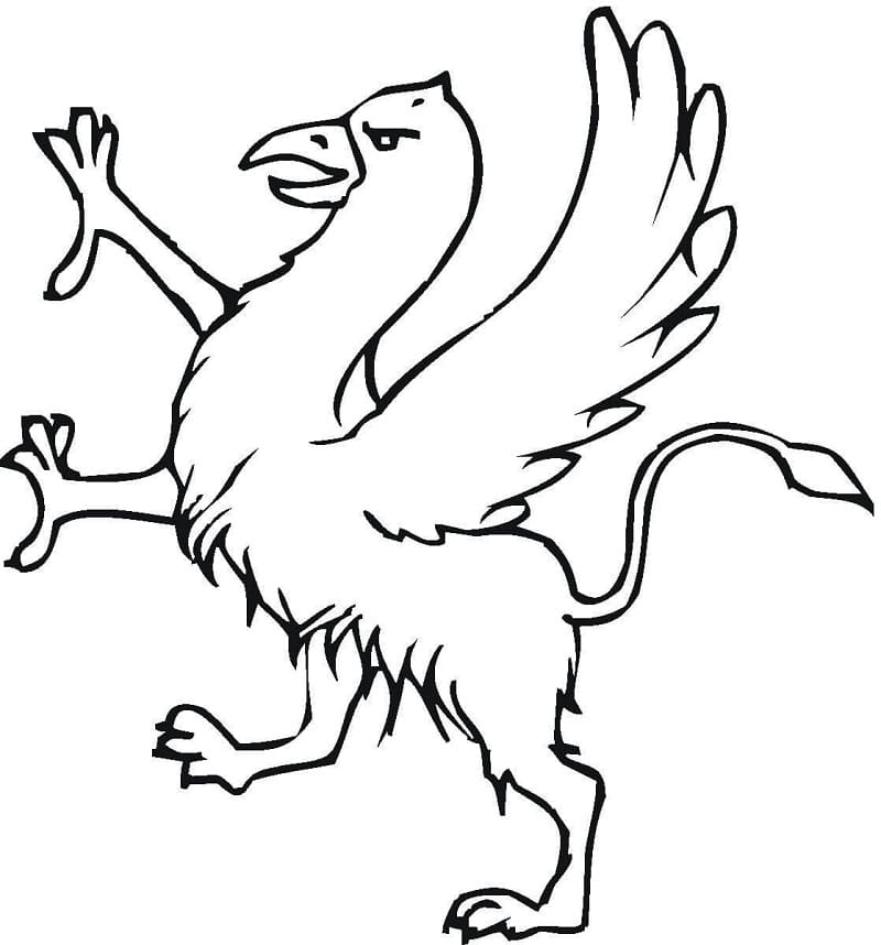 Free printable Griffin coloring page #197332 from Characters collection