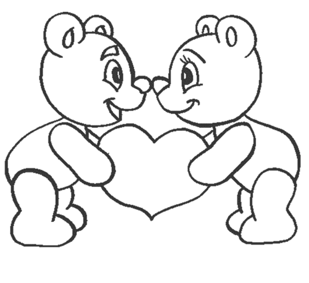 Coloring page: In Love (Characters) #88489 - Printable coloring pages