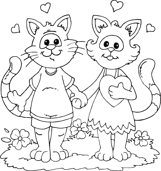 Coloring page: In Love (Characters) #88516 - Printable coloring pages