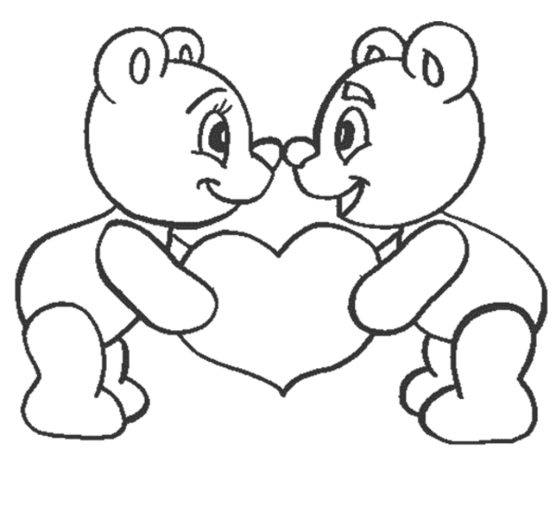 Coloring page: In Love (Characters) #88521 - Printable coloring pages