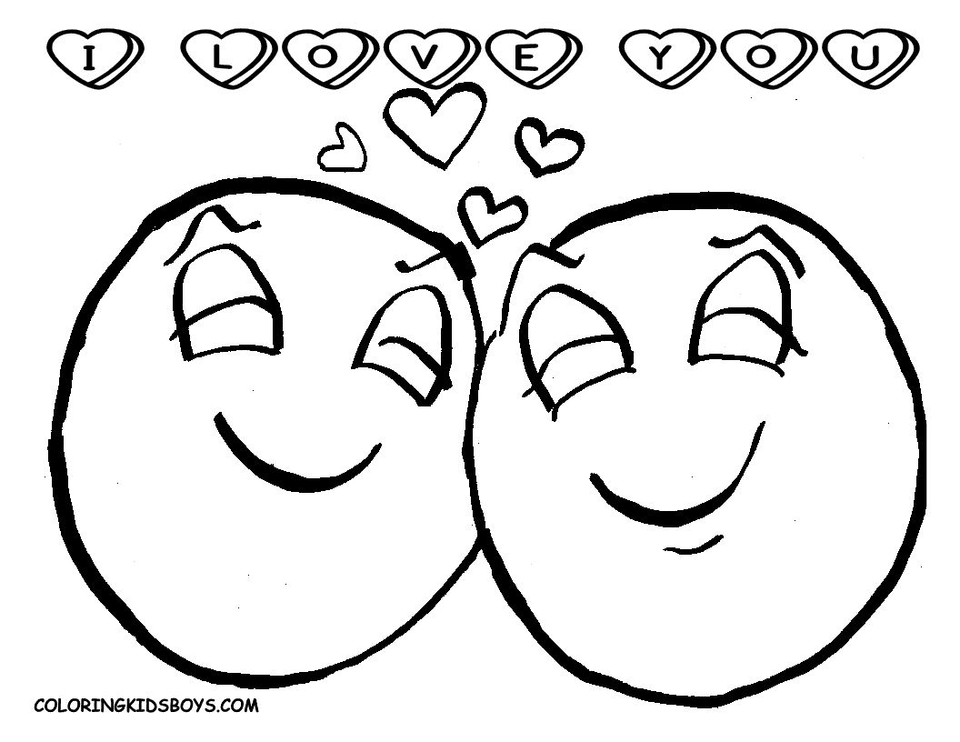 Coloring page: In Love (Characters) #88559 - Free Printable Coloring Pages