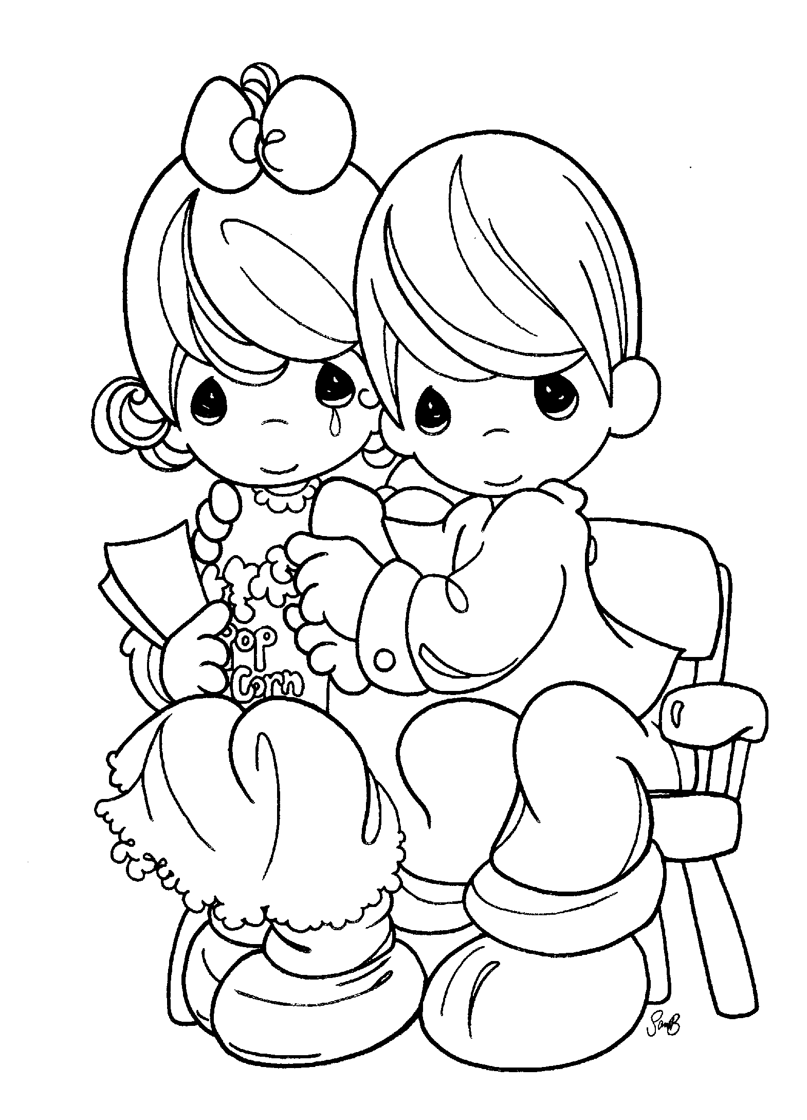 Coloring page: In Love (Characters) #88574 - Free Printable Coloring Pages