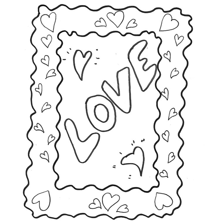 Coloring page: In Love (Characters) #88581 - Free Printable Coloring Pages