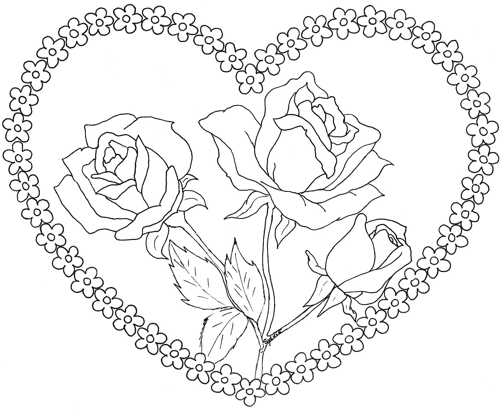 Coloring page: In Love (Characters) #88589 - Free Printable Coloring Pages