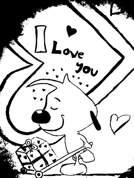 Coloring page: In Love (Characters) #88600 - Printable coloring pages