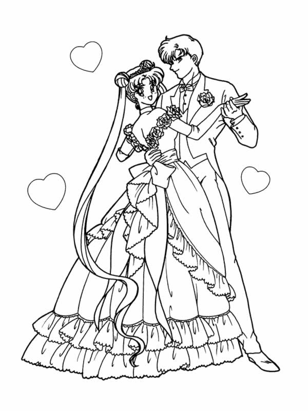 Coloring page: In Love (Characters) #88627 - Printable coloring pages