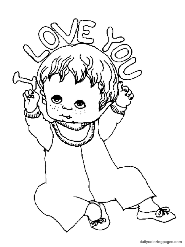 Coloring page: In Love (Characters) #88649 - Printable coloring pages