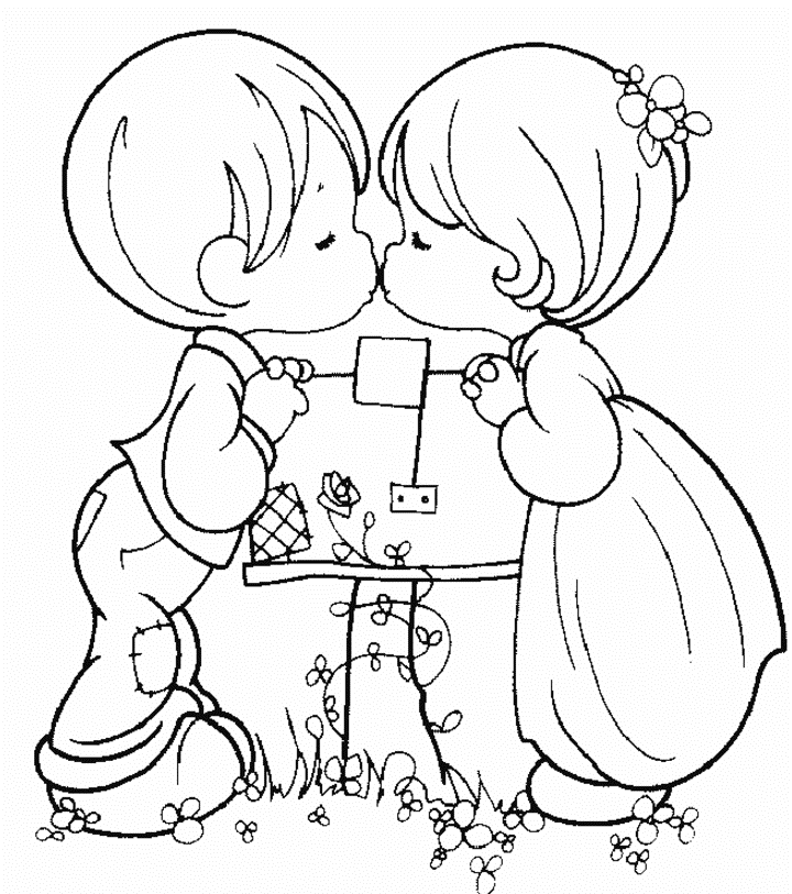 Coloring page: In Love (Characters) #88662 - Printable coloring pages